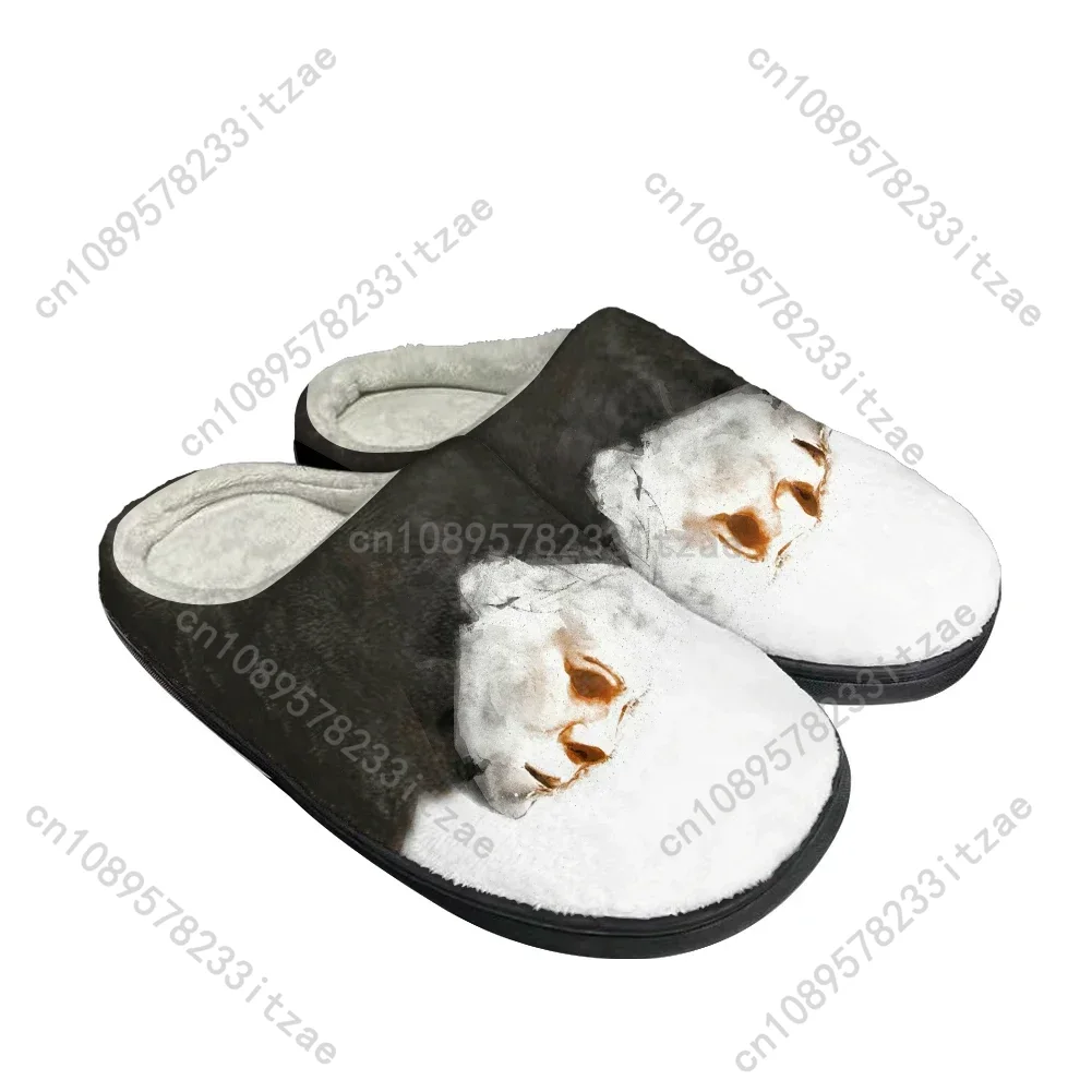 Men Shoes Myer - ホットマイケルマイヤーズファッション綿カスタムスリッパメンズレディースティーンエイジャーぬいぐるみカジュアル保温靴熱快適なスリッパ