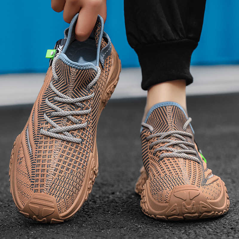 Men'S Shoes Expensive Brands - 厚底デミシーズンメンズシューズ織靴男性バスケットボールカジュアルメンズスニーカースポーツランニングミニマリスト高品質