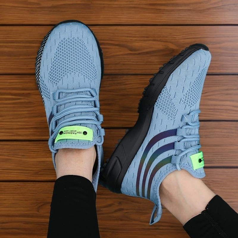 ブランドスポーツシューズ通気性メッシュランニングシューズメン - Men Shoes Running Sale のレビューと価格
