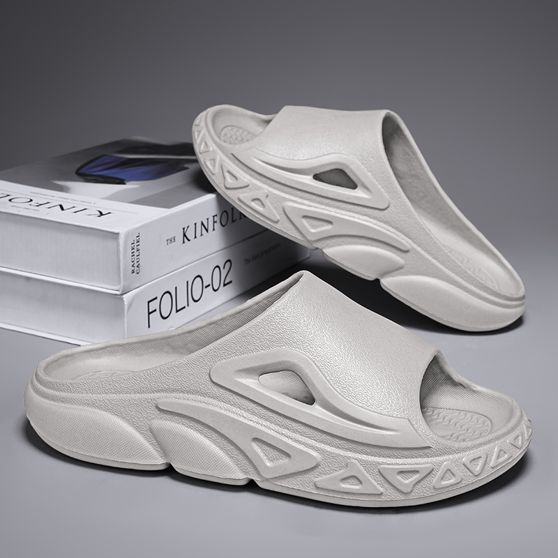 Y2K 2026 新韓国風グレー スリッパ ユニセックス ト - Men'S Shoes In Style のレビューと価格