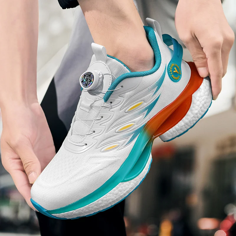 耐衝撃性快適な屋外ランニングフィットネストレーニングエクササ - Men Shoes Running Sale のレビューと価格
