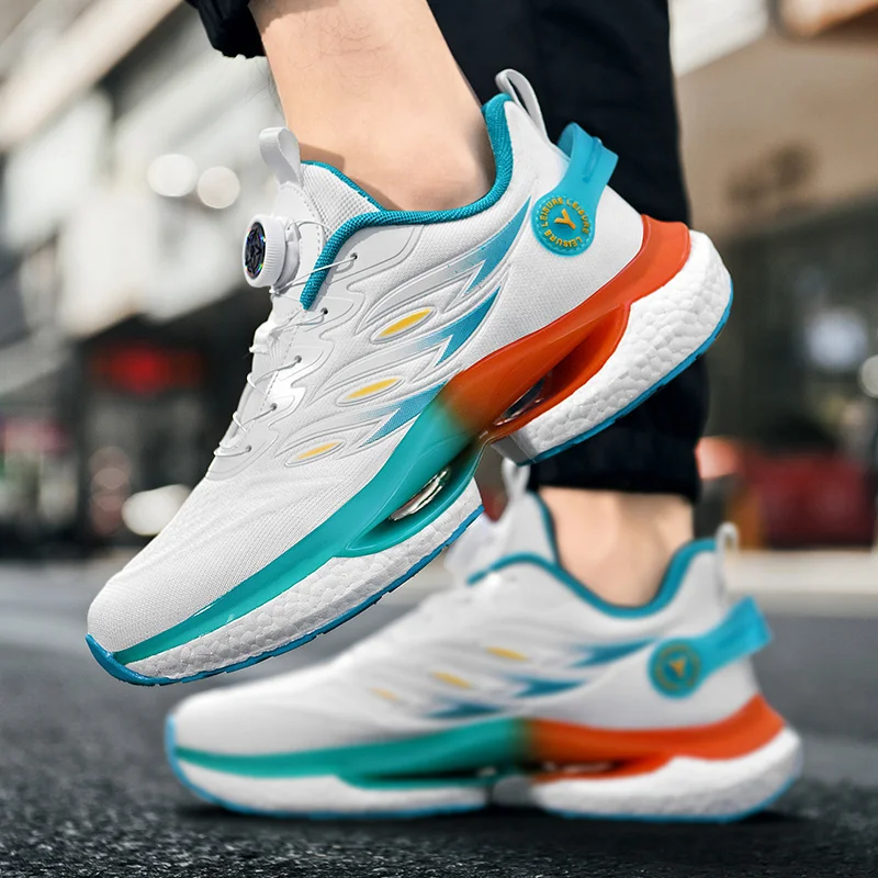 耐衝撃性快適な屋外ランニングフィットネストレーニングエクササ - Men Shoes Running Sale のレビューと価格