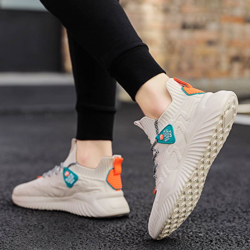 夏の熱い販売ニット男性ランニングシューズ安い軽量通気性メンズ - Men Shoes Running Sale のレビューと価格