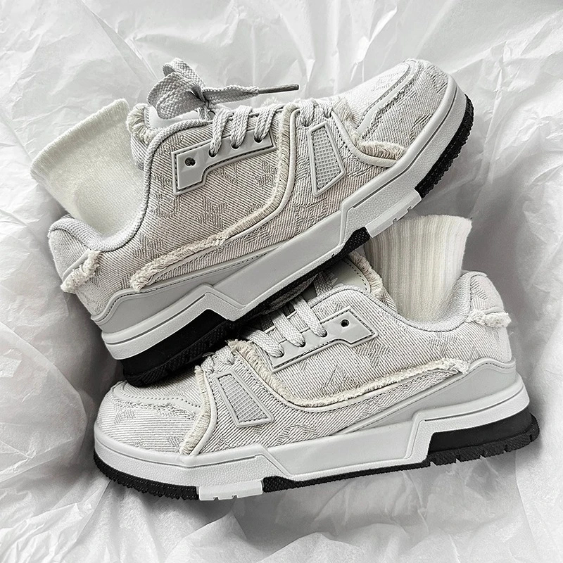 ユニセックスボードシューズファッションアンチスリップ通気性厚 - Men Shoes Running Sale のレビューと価格
