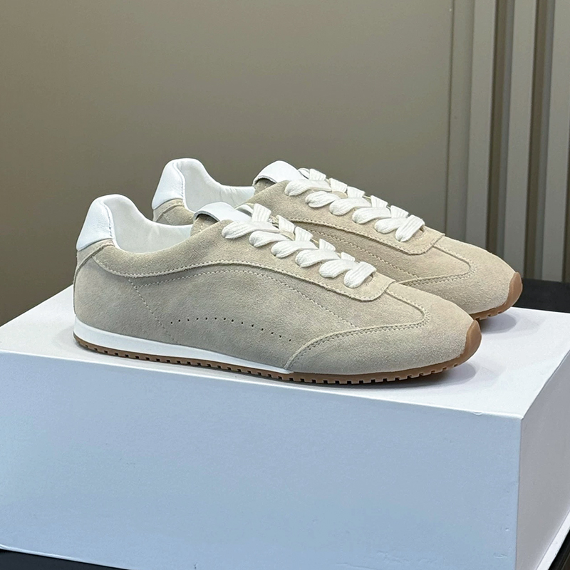 ユニセックスレディースカジュアルシューズ本革スエードスニーカ - Men'S Shoes In Style のレビューと価格