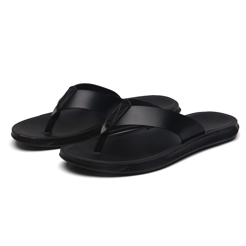 38-47 新しいイタリアンレザービーチサンダル男性用カジュ - Men Shoes On のレビューと価格