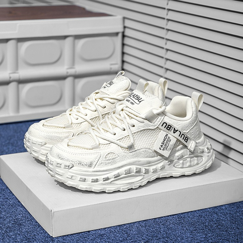スポーツシューズ厚底四季対応メンズ2026トレンド春ホットセ - Men Shoes Running Sale のレビューと価格