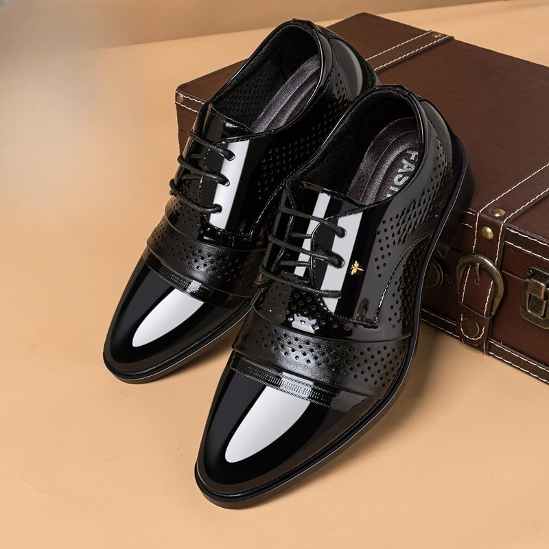 メンズラウンドトゥユースレザービジネスフォーマルシューズ学生 - Men Shoes Formal のレビューと価格
