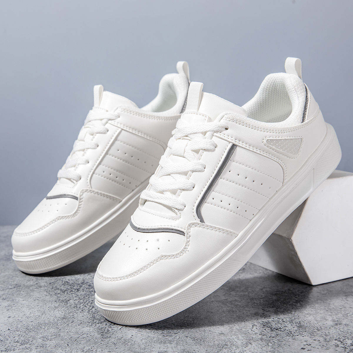 通気性のある秋のメンズシューズカジュアルシューズ男性用加硫テ - Men'S Shoes Expensive Brands のレビューと価格