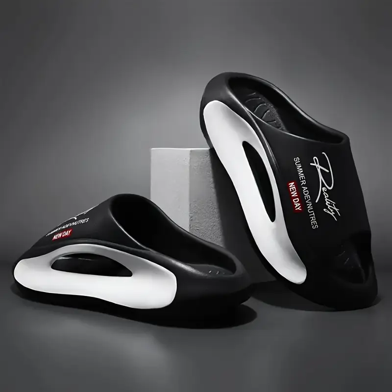 ユニセックスカジュアル四季スリッパサンダル女性快適なホームス - Men Shoes On のレビューと価格