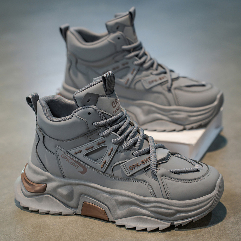 ハイカット通気性滑り止めメンズフットウェア2025秋ホットセ - Men Shoes Running Sale のレビューと価格