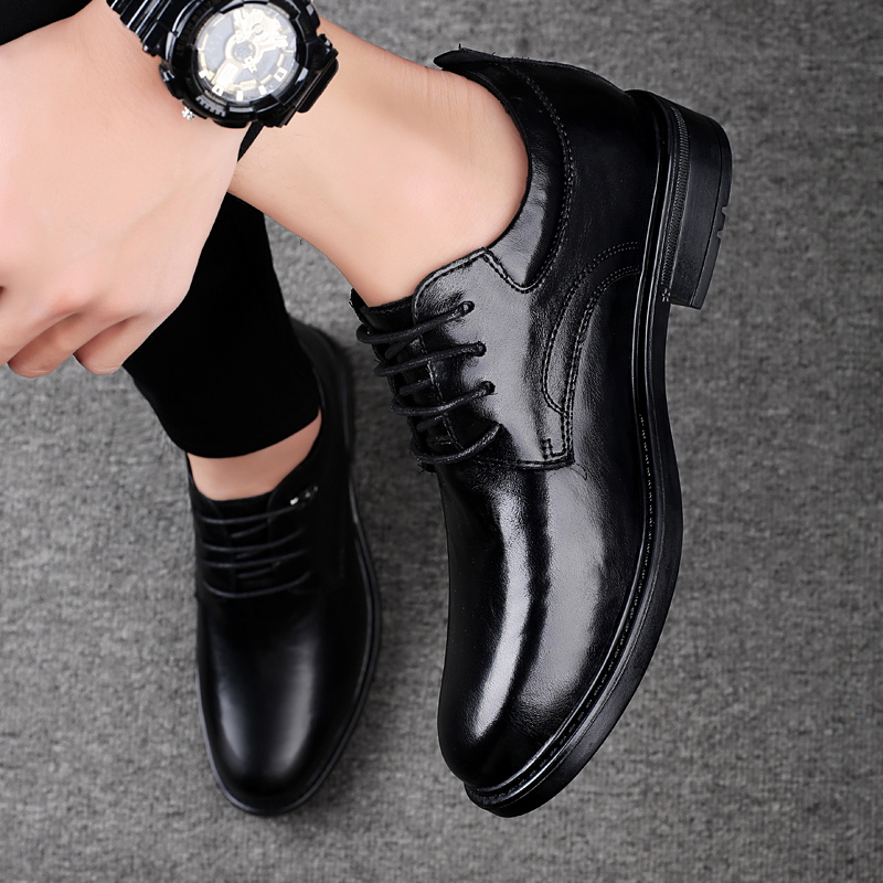 メンズレザーカジュアルシューズ 8cm身長アップ インヒール - Men Shoes Formal のレビューと価格